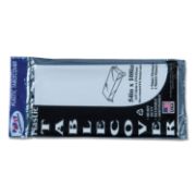 Picture of Tablemate® Rectangular Table Cover, Heavyweight Plastic, 54 x 108, White, 6/Pack, 4PK/CT