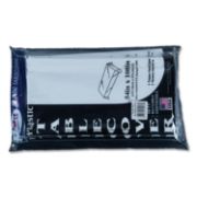 Picture of Tablemate® Rectangular Table Cover, Heavyweight Plastic, 54 x 108, White, 6/Pack, 4PK/CT
