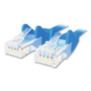 Picture of CAT6 UTP COMPUTER PATCH CABLE, RJ45 CONNECTORS, 7 FT, BLUE