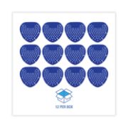 Picture of Boardwalk® Urinal Screen, Bubble Gum Fragrance, Blue, 12/Box