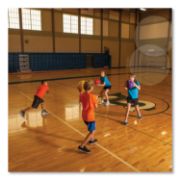 Picture of Champion Sports Playground Ball Set, Nylon, Assorted Colors, 6/Set