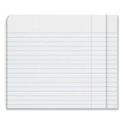 Picture of Universal® Composition Book, Wide Rule, 9 3/4 x 7 1/2, White, 100 Sheets, 6/Pack
