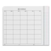 Picture of Universal® Composition Book, Wide Rule, 9 3/4 x 7 1/2, White, 100 Sheets, 6/Pack