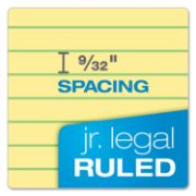 Picture of Ampad® Perforated Writing Pad, Narrow, 5 x 8, Canary, 50 Sheets, Dozen