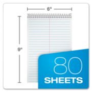 Picture of Ampad® Recycled Steno Book, Gregg, 6 x 9, White, 80 Sheets