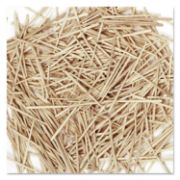 Picture of Chenille Kraft® Flat Wood Toothpicks, Wood, Natural, 2500/Pack