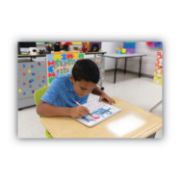 Picture of Chenille Kraft® Student Dry-Erase Boards, 12 x 9, Blue/White, 10/Set