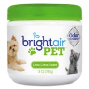 Picture of BRIGHT Air® Pet Odor Eliminator, Cool Citrus, 14 oz Jar