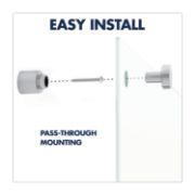 Picture of BRILLIANCE GLASS DRY-ERASE BOARDS, 36 X 24, WHITE SURFACE