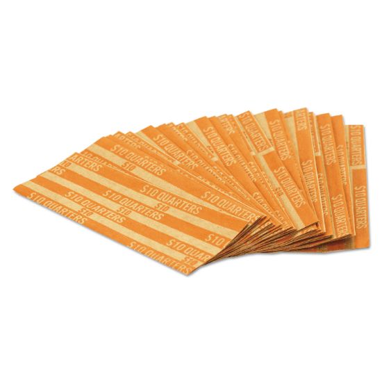 Picture of Coin-Tainer® Flat Coin Wrappers, Quarters, $10, 1000 Wrappers/Box