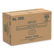 Picture of Cold Cup Lids, 32oz Cups, Translucent, 100/Sleeve, 10 Sleeves/Carton