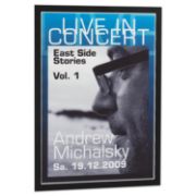 Picture of Durable® DURAFRAME Sign Holder, 11 x 17, Black Frame, 2/Pack