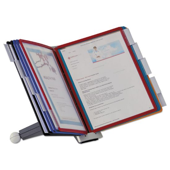 Picture of Durable® SHERPA Desk Reference System, 10 Panels, 10 x 5 5/8 x 13 7/8