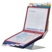 Picture of Durable® Vario Pro Desktop Reference System, 10 Panels, 9 7/8 x 15 1/2 x 6 1/4