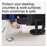 Picture of Artistic® KrystalView Desk Pad with Microban, 24 x 19, Matte, Clear