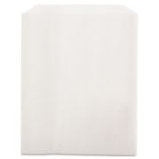 Picture of Bagcraft PB19 Grease-Resistant Sandwich/Pastry Bags, 6 x 3/4 x 7 1/4, White, 2000/Carton