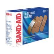 Picture of BAND-AID® Flexible Fabric Adhesive Bandages, 1" x 3", 100/Box