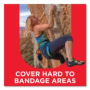 Picture of BAND-AID® Flexible Fabric Adhesive Tough Strip Bandages, 1" x 3 1/4", 20/Box