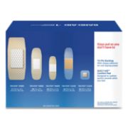Picture of BAND-AID® Sheer/Wet Adhesive Bandages, Assorted Sizes, 280/Box