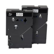 Picture of Brother P-Touch® TC Tape Cartridges for P-Touch Labelers, 1/2"w, Black on Clear, 2/Pack