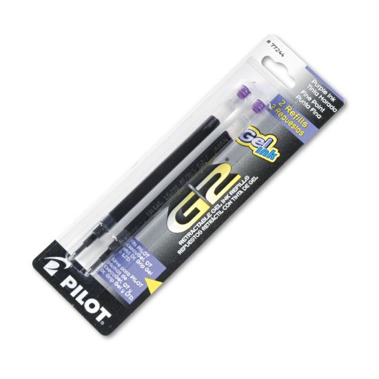 Picture of Pilot® Refill for G2 Gel, Dr. Grip Gel/Ltd, ExecuGel G6, Q7, Fine, Purple, 2/Pack