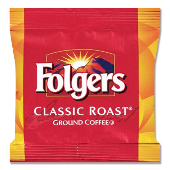Picture of Coffee, Classic Roast, 0.9 oz Packets, Ground, 36 Packs/Carton