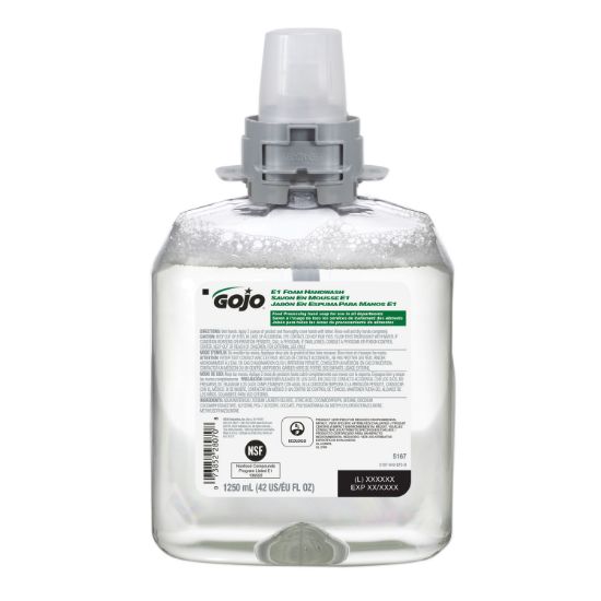 Picture of E1 FOAM HANDWASH, FRAGRANCE-FREE, 1,250 ML, 4/CARTON