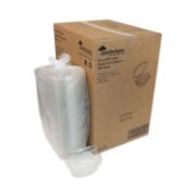 Picture of EARTHCHOICE PET HINGED LID DELI CONTAINER, 24 OZ, 7.38 X 5.88 X 2.38, CLEAR, 280