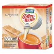Picture of Coffee-mate® Liquid Coffee Creamer, Original, 0.375 oz Mini-Cups, 180 per Box
