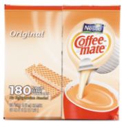 Picture of Coffee-mate® Liquid Coffee Creamer, Original, 0.375 oz Mini-Cups, 180 per Box