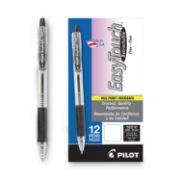 Picture of EasyTouch Retractable Fine Ballpoint Pen Open Stock Black