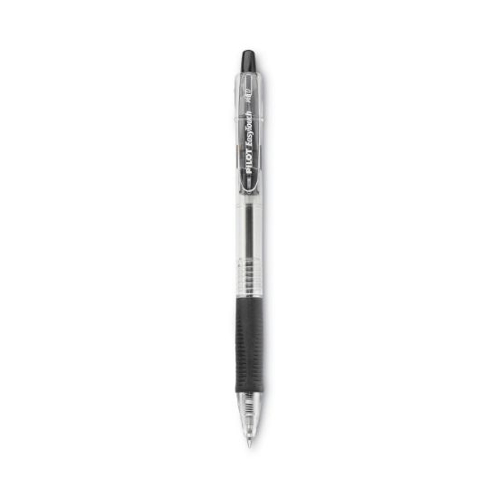 Picture of EasyTouch Retractable Medium Ballpoint Pen Open Stock  Black
