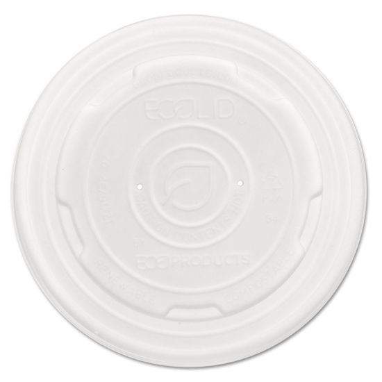 Picture of Eco-Products® EcoLid Renew & Comp Food Container Lids, F/12,16, 32oz, 50/PK, 10 PK/CT