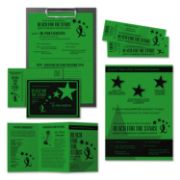Picture of Astrobrights® Color Cardstock, 65lb, 8 1/2 x 11, Gamma Green, 250 Sheets