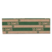 Picture of Coin-Tainer® Flat Coin Wrappers, Dimes, $5, 1000 Wrappers/Box