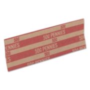 Picture of Coin-Tainer® Flat Coin Wrappers, Pennies, $.50, 1000 Wrappers/Box