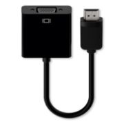 Picture of Belkin® HDMI to VGA + 3.5mm Audio Adapter, M/F, 1080p, 5 ft., Black