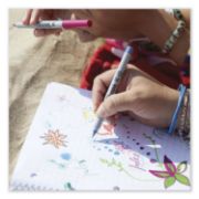 Picture of Color Burst Permanent Markers Ultra Fine 24/Pkg Assorted