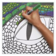 Picture of Color Burst Permanent Markers Ultra Fine 24/Pkg Assorted