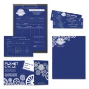 Picture of Color Paper, 24lb, 8 1/2 x 11, Blast-Off Blue, 500 Sheets