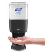 Picture of ES6 TOUCH FREE HAND SANITIZER DISPENSER, 1200 ML, 5.25" X 8.56" X 12.13", GRAPHI