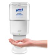 Picture of ES6 TOUCH FREE HAND SANITIZER DISPENSER, 1200 ML, 5.25" X 8.56" X 12.13", WHITE