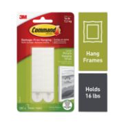 Picture of Command Large Picture Hanging Strips White 4 Sets/Pkg
