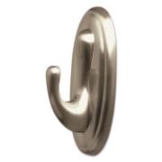 Picture of Command Medium Decorative Hooks Brushed Nickel 1 Hook & 2 Strips