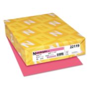 Picture of Astrobrights® Color Paper, 24lb, 8 1/2 x 11, Plasma Pink, 500 Sheets