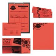 Picture of Astrobrights® Color Paper, 24lb, 8 1/2 x 11, Rocket Red, 500 Sheets