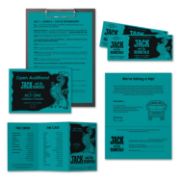 Picture of Astrobrights® Color Paper, 24lb, 8 1/2 x 11, Terrestrial Teal, 500 Sheets