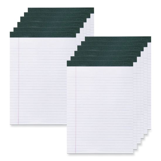 Picture of Roaring Spring® Recycled Legal Pad, 8 1/2 x 11 Sheets, 40/Pad, White, Dozen