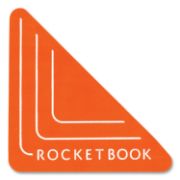 Picture of Rocketbook Beacons Smart Stickers for Whiteboards, 2.5" Triangles, Orange, 4/Pack