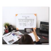 Picture of Rocketbook Beacons Smart Stickers for Whiteboards, 2.5" Triangles, Orange, 4/Pack